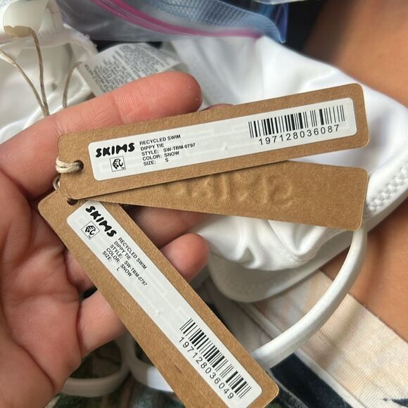 NWT skims dippy tie bottoms in snow L - Picture 6 of 6